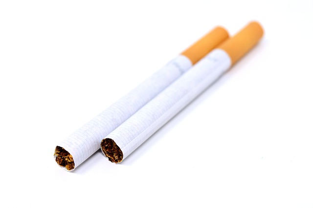 dvě cigarety